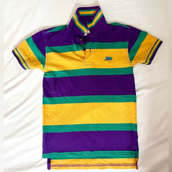 Perlis New Orleans Mardi Gras shirt kids size small - Picture 4 of 4